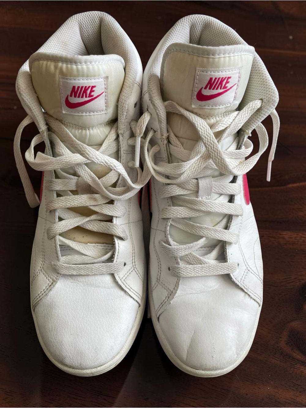 Nike Court Royale‎ 2 Mid, White/Rush Pink Women’s Size 9